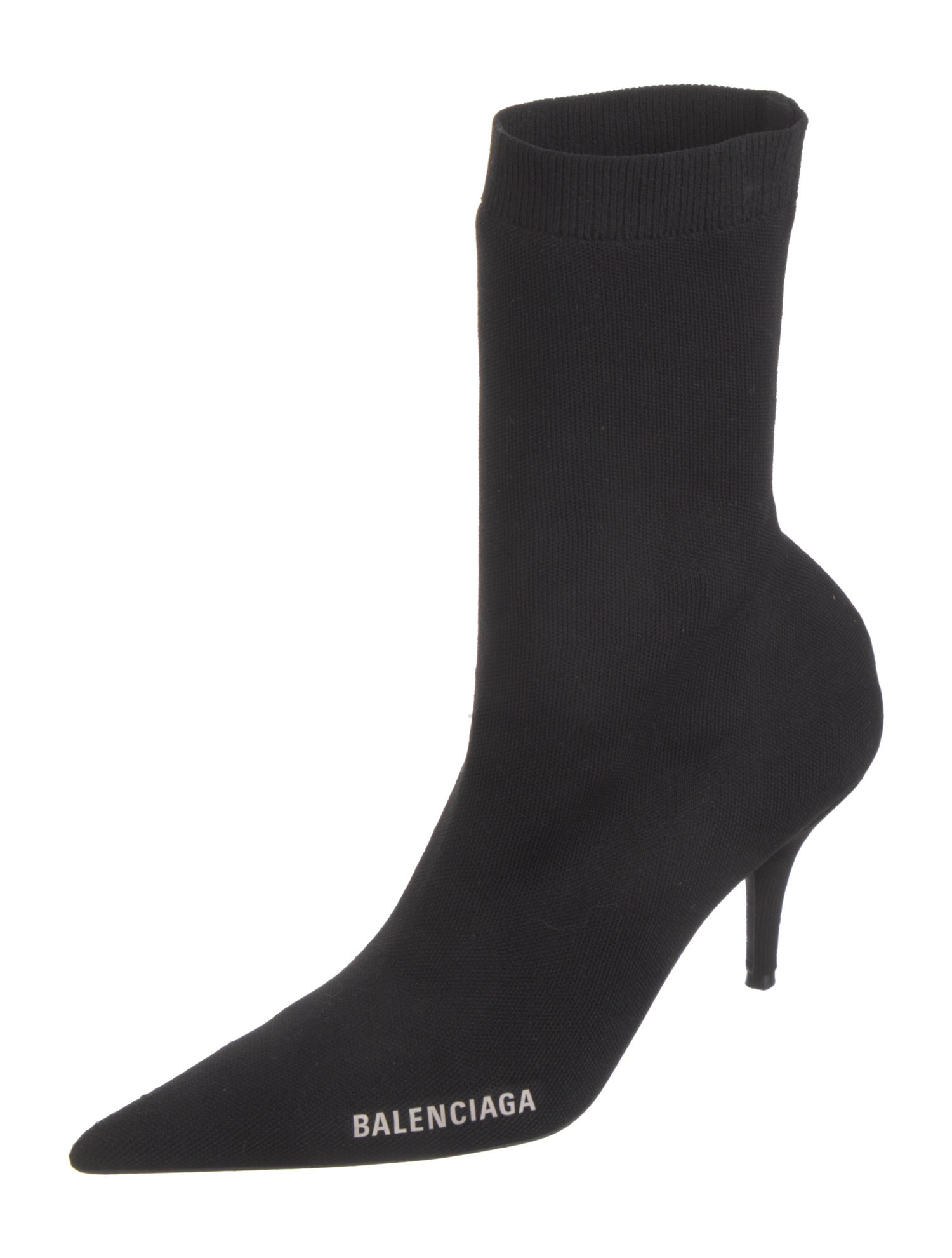 Balenciaga Signature Logo Sock Boots