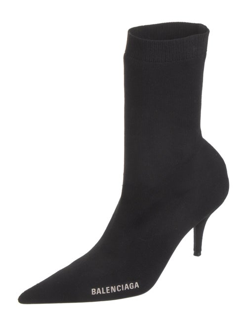 Balenciaga Signature Logo Sock Boots