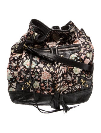 Balenciaga Satin Bucket Bag