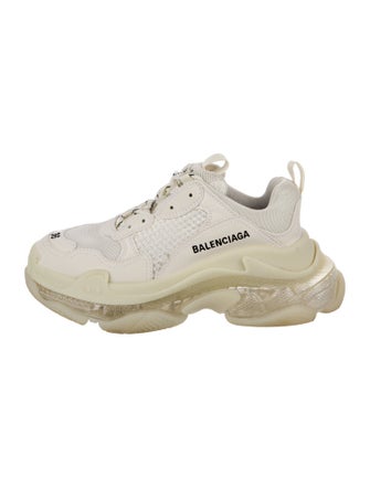 Balenciaga Triple S Clear Sole Chunky Sneakers