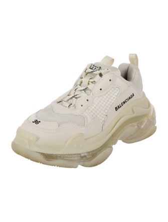 Balenciaga Triple S Clear Sole Chunky Sneakers