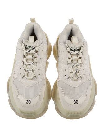 Balenciaga Triple S Clear Sole Chunky Sneakers