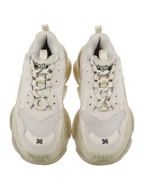 Balenciaga Triple S Clear Sole Chunky Sneakers