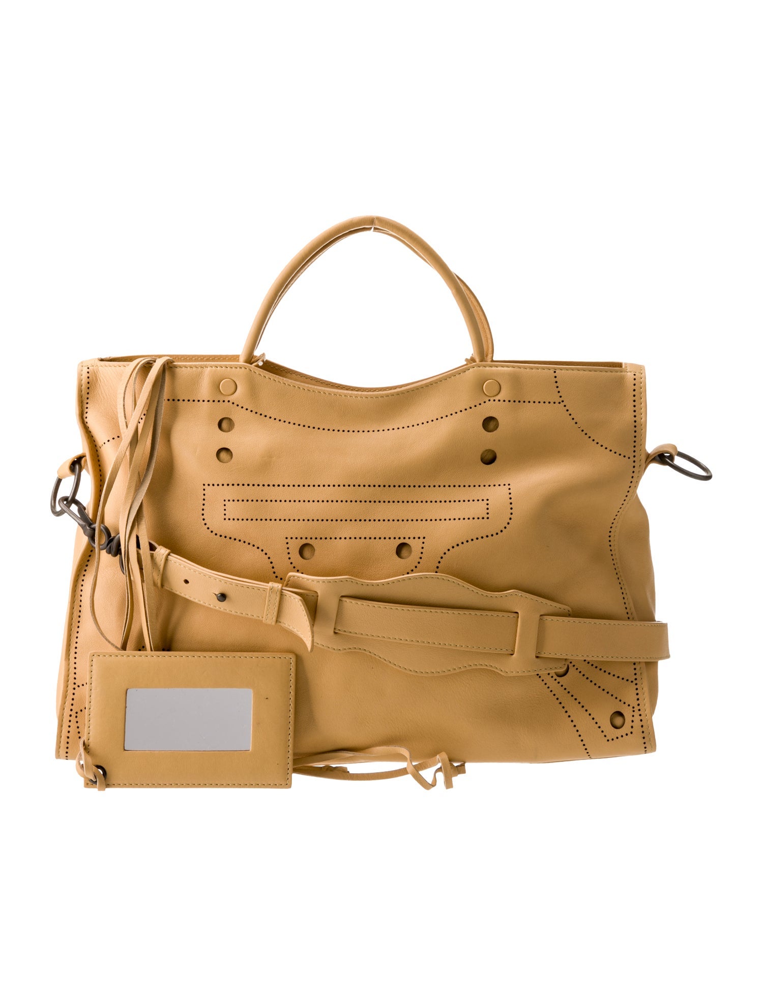 Balenciaga Leather Blackout