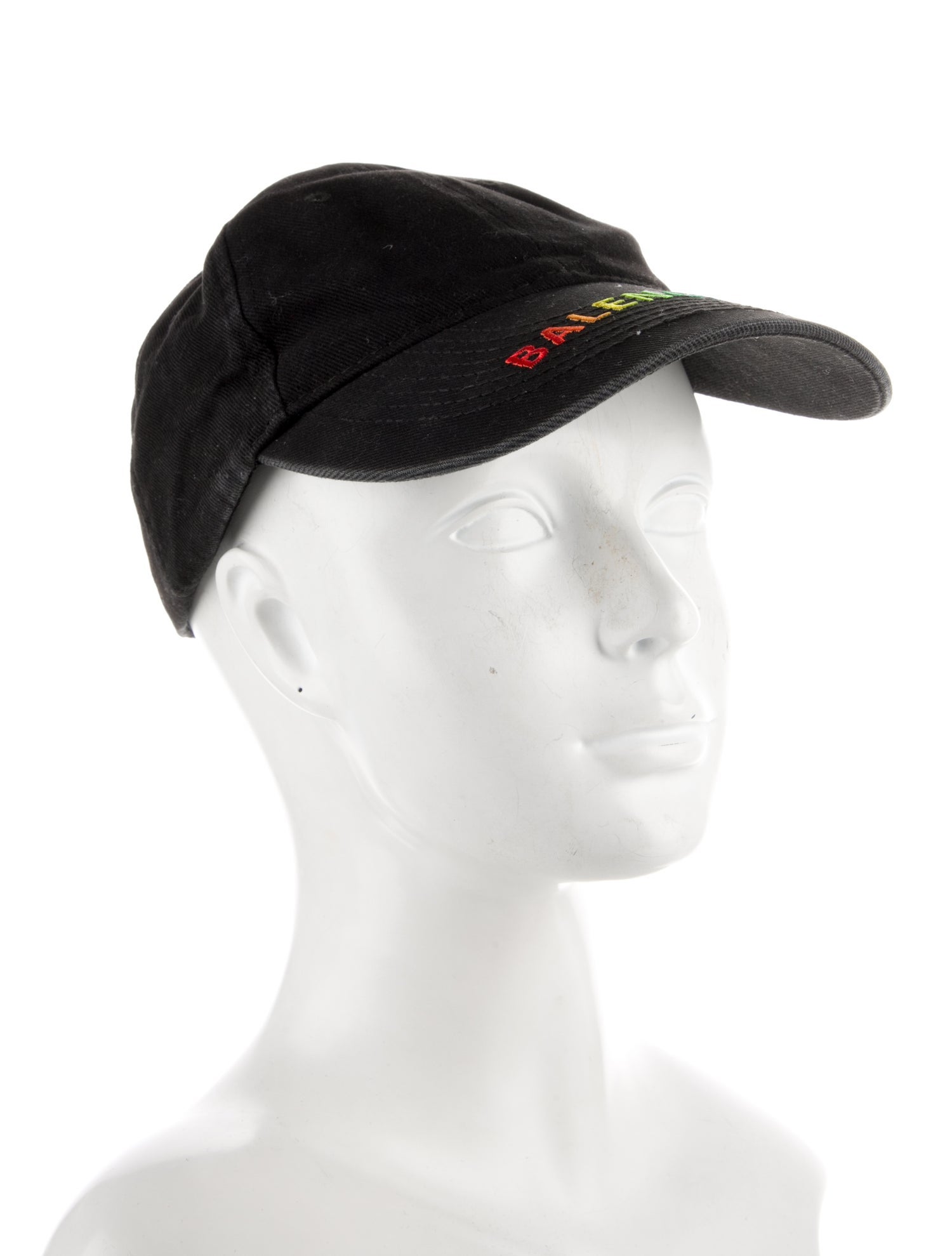Balenciaga Embroidered Canvas Baseball Cap