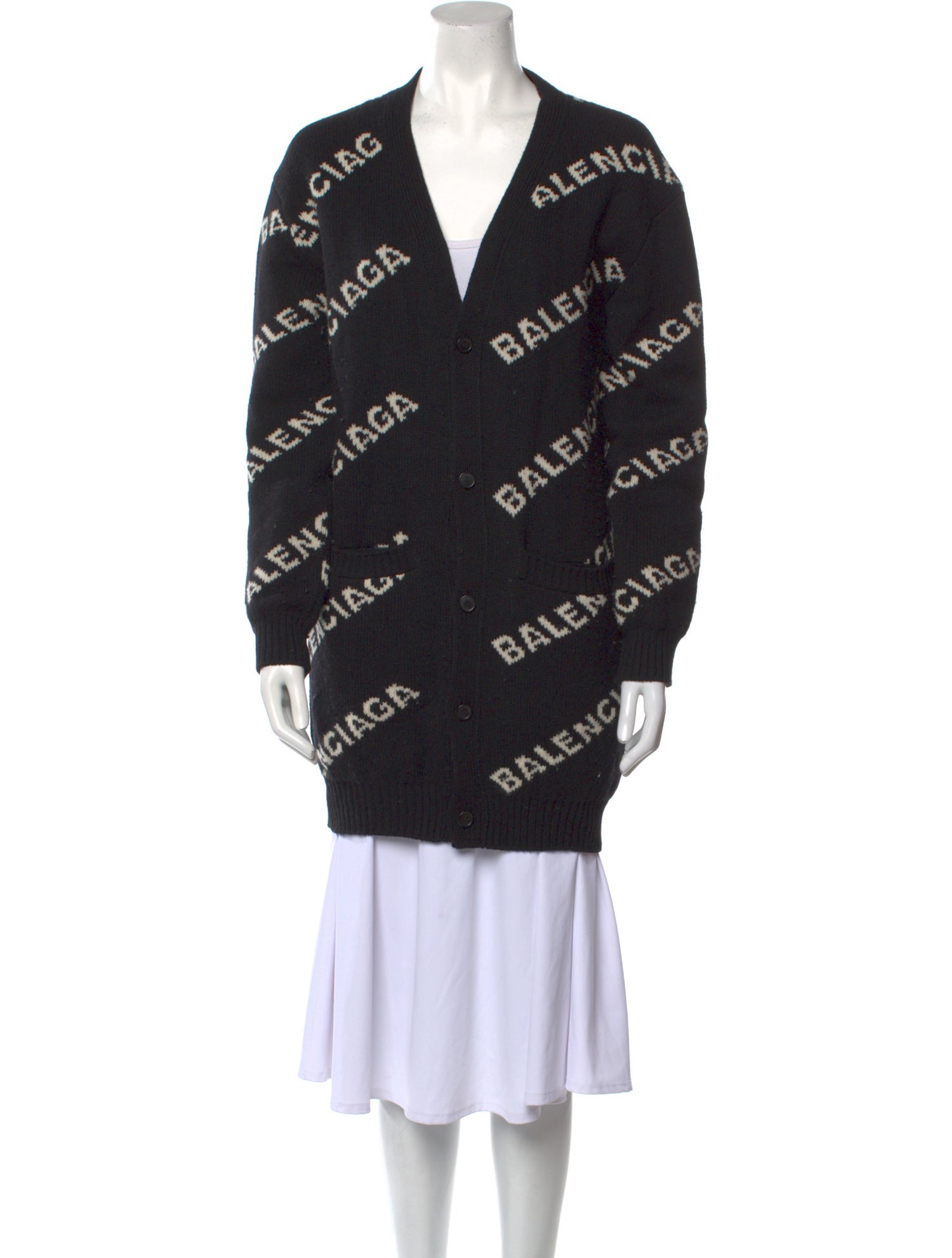 Balenciaga 2018 Printed Sweater