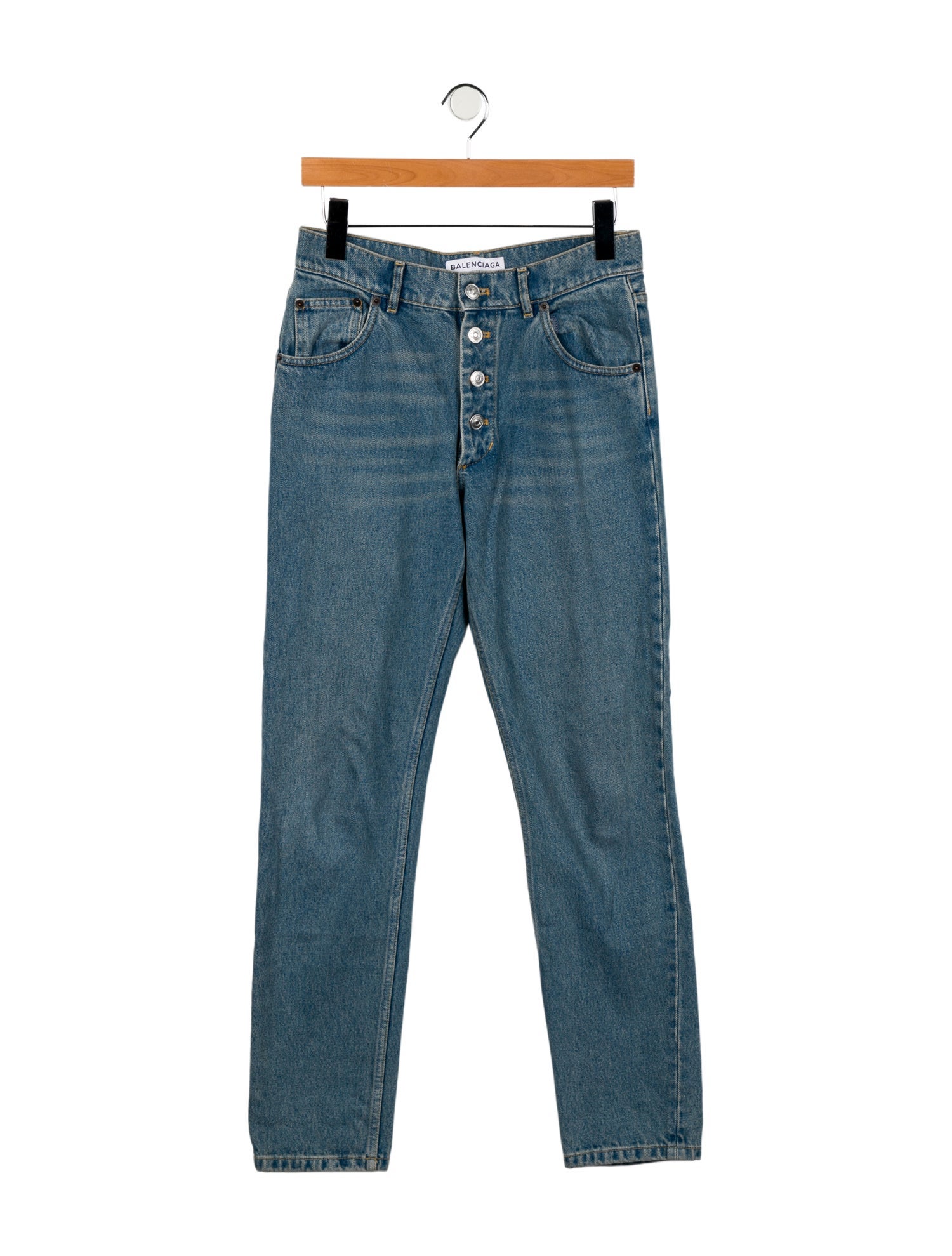 Balenciaga 2017 Straight Leg Jeans