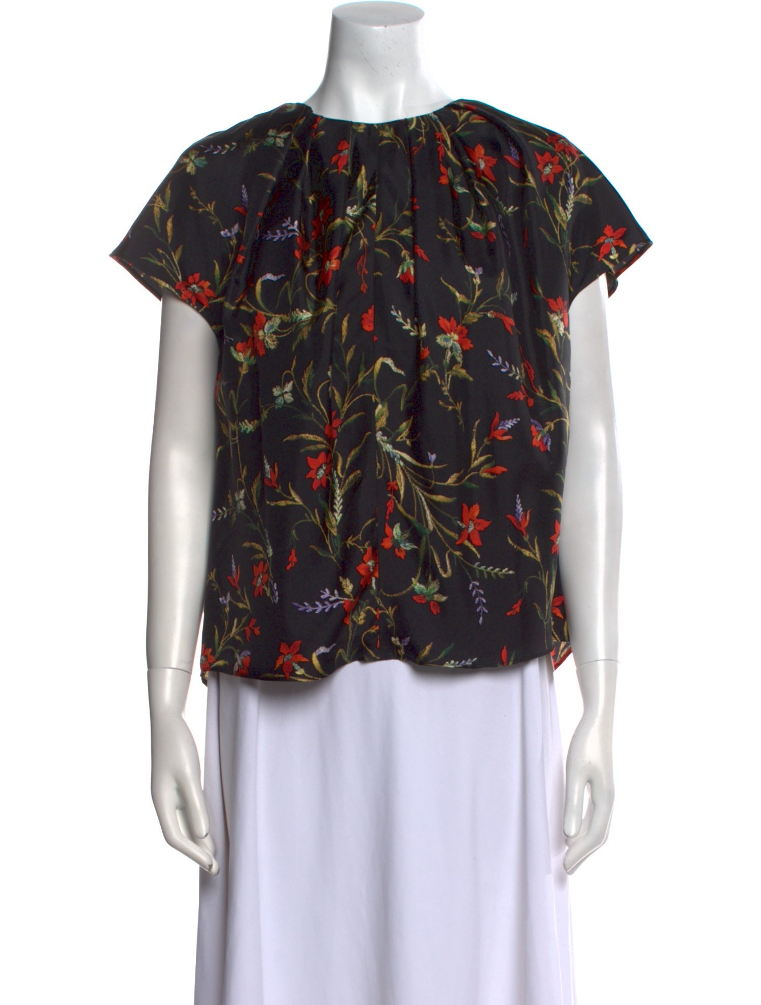 Balenciaga 2016 'Floral' Blouse