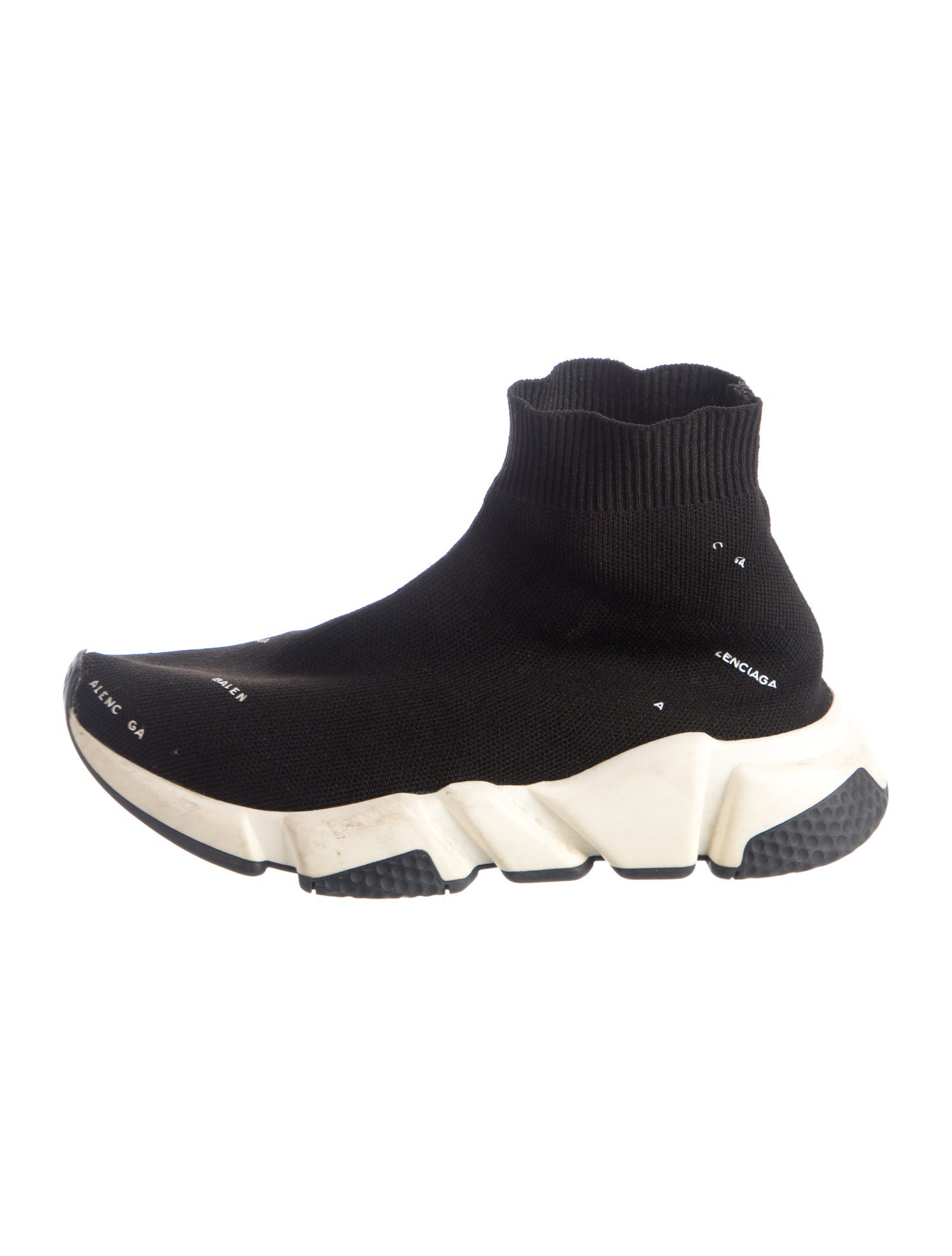 Balenciaga Speed Trainer All Over Sock Sneakers