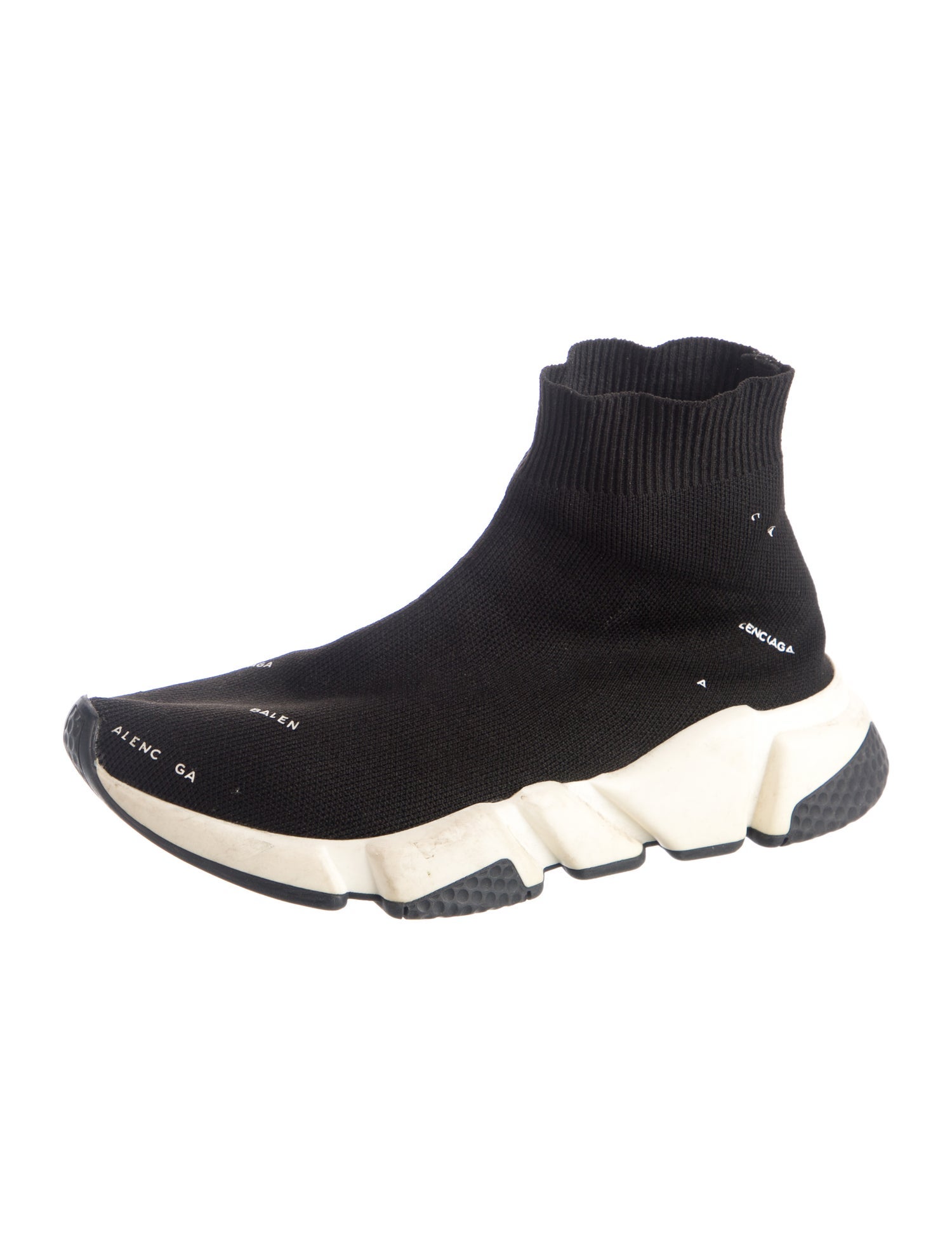 Balenciaga Speed Trainer All Over Sock Sneakers