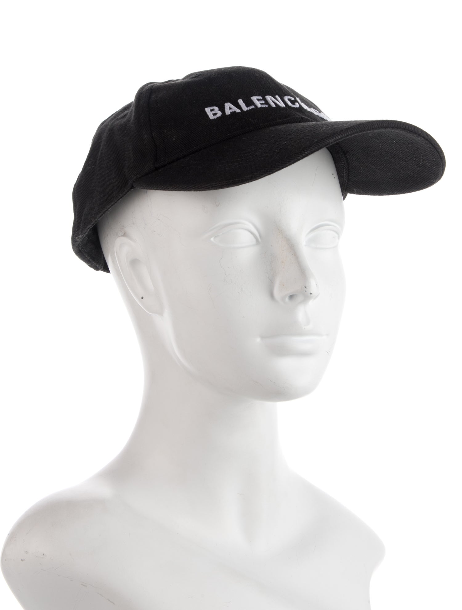 Balenciaga Solid Emmbroidered Baseball Cap