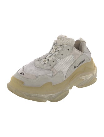 Balenciaga Triple S 'Clear Sole' Chunky Sneakers