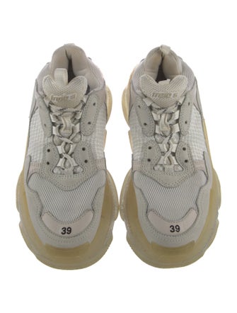 Balenciaga Triple S 'Clear Sole' Chunky Sneakers