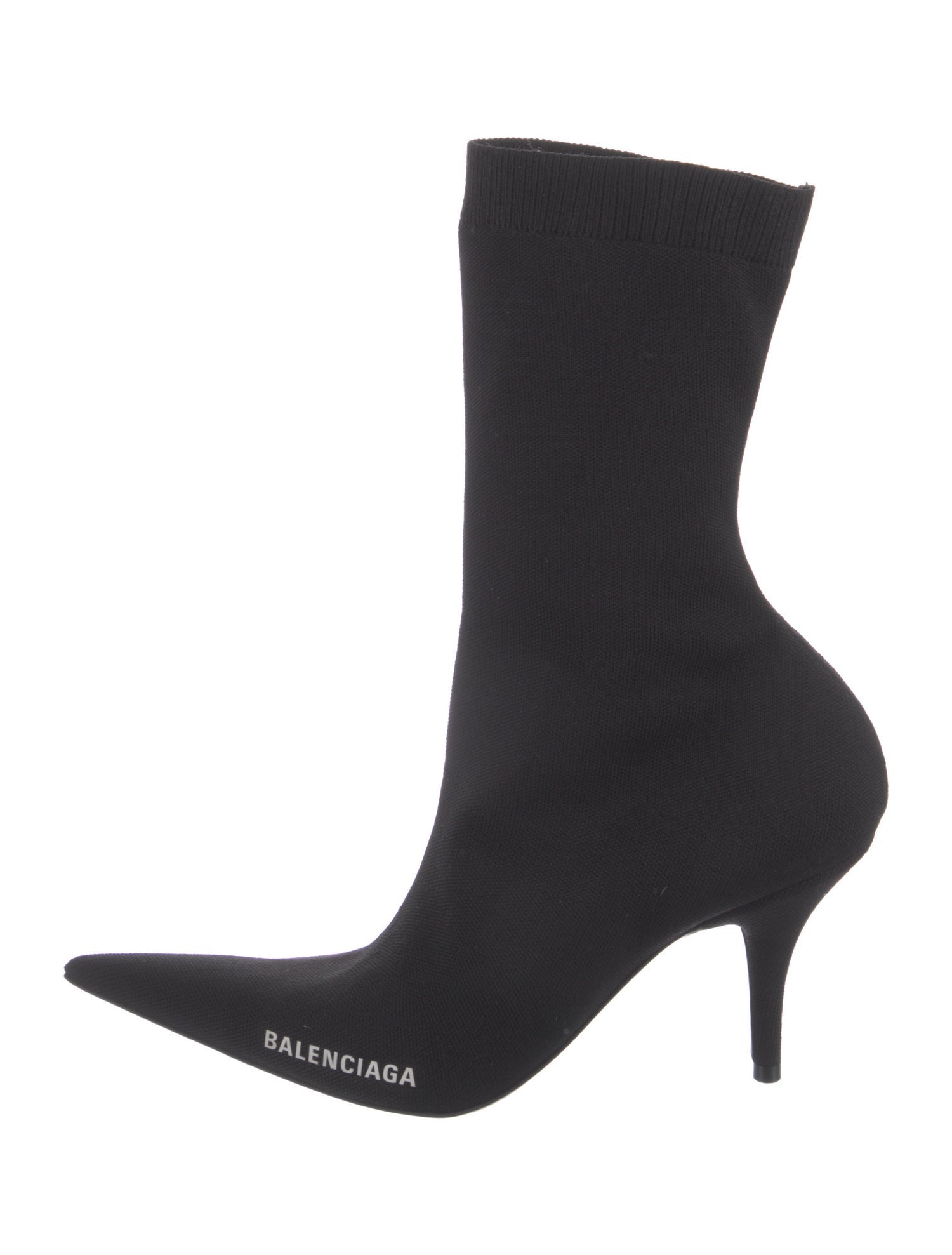 Balenciaga Signature Logo Sock Boots
