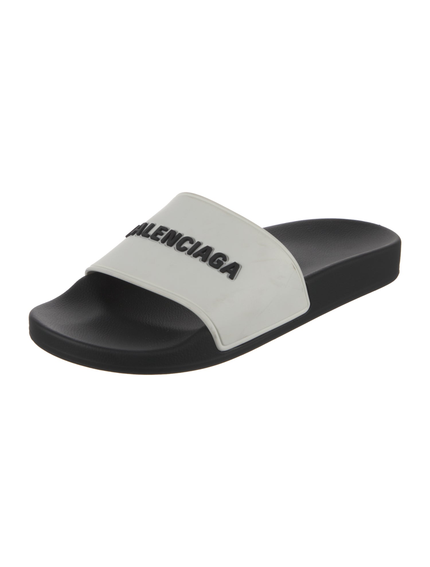 Balenciaga Rubber Printed Slides