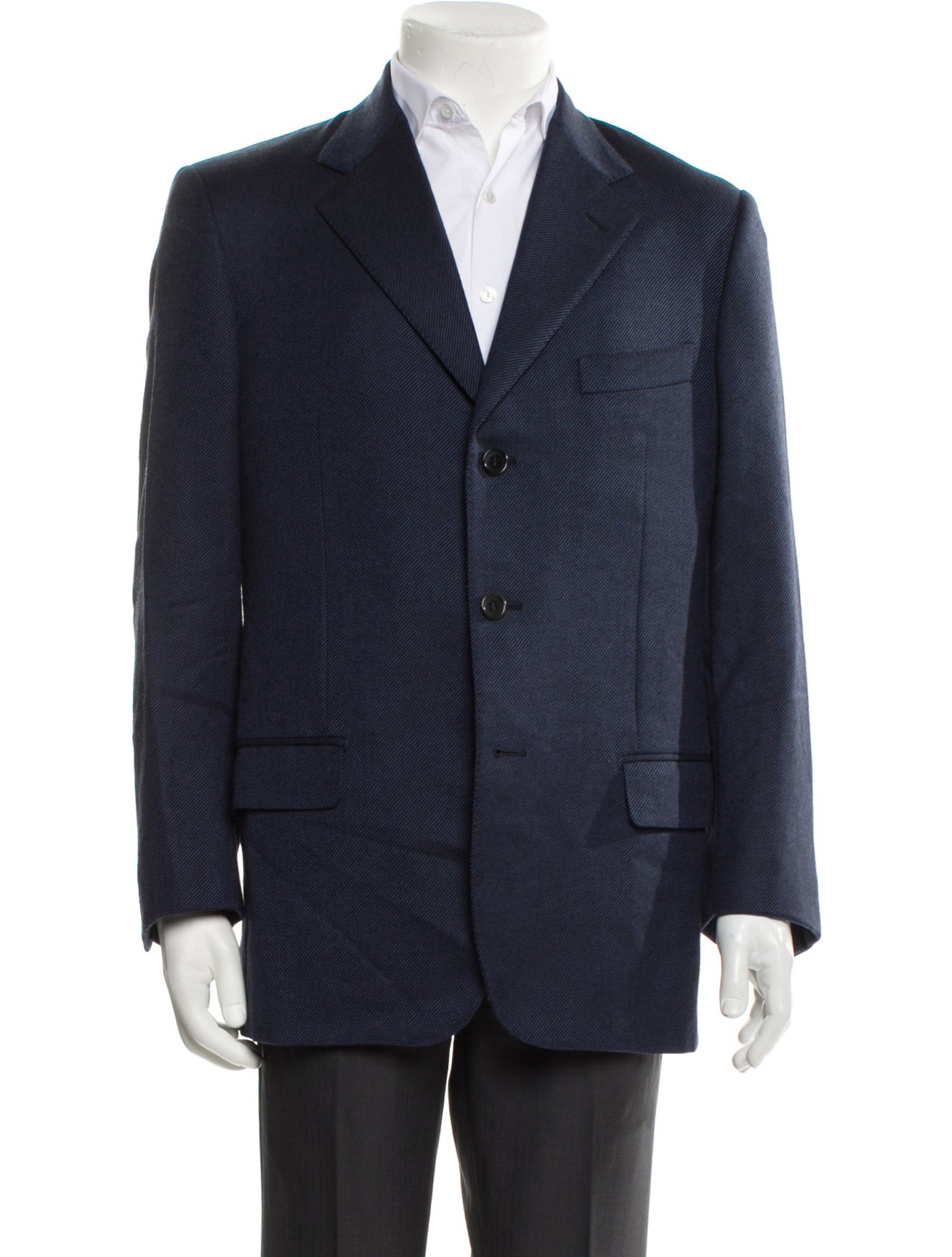 Balenciaga Pour Homme Merino Wool Blazer
