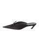 Balenciaga Satin Bow Accents Mules