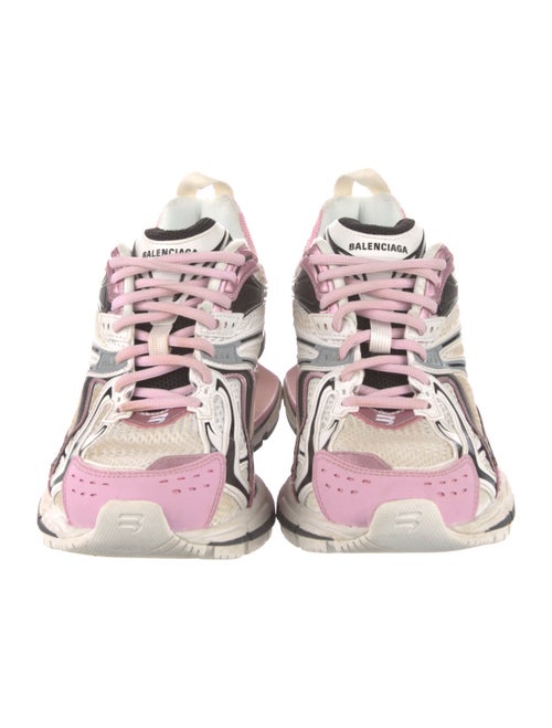 Balenciaga Mesh Printed Chunky Sneakers