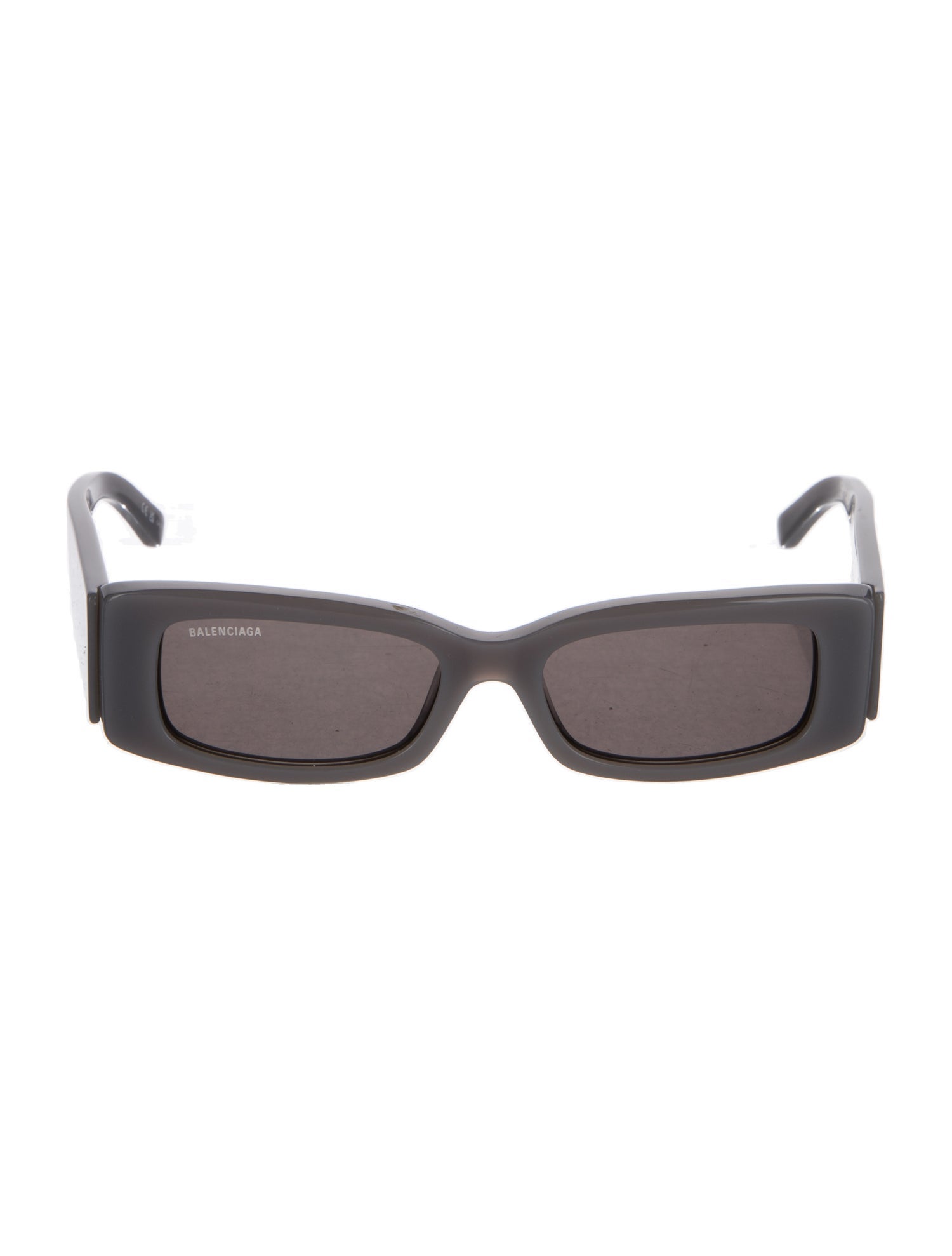 Balenciaga Square Tinted Sunglasses
