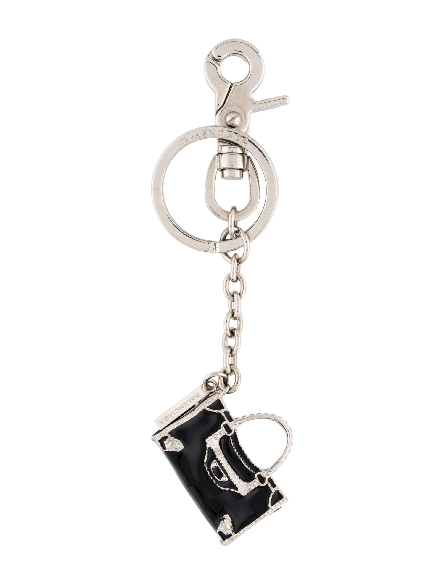 キーホルダー・キーリング BALENCIAGA Woman Key chain Black 8196662ABEK 1000 Amazon.co.jp: Balenciaga KEYR.BALENCIAGA KEY Women's Rubber