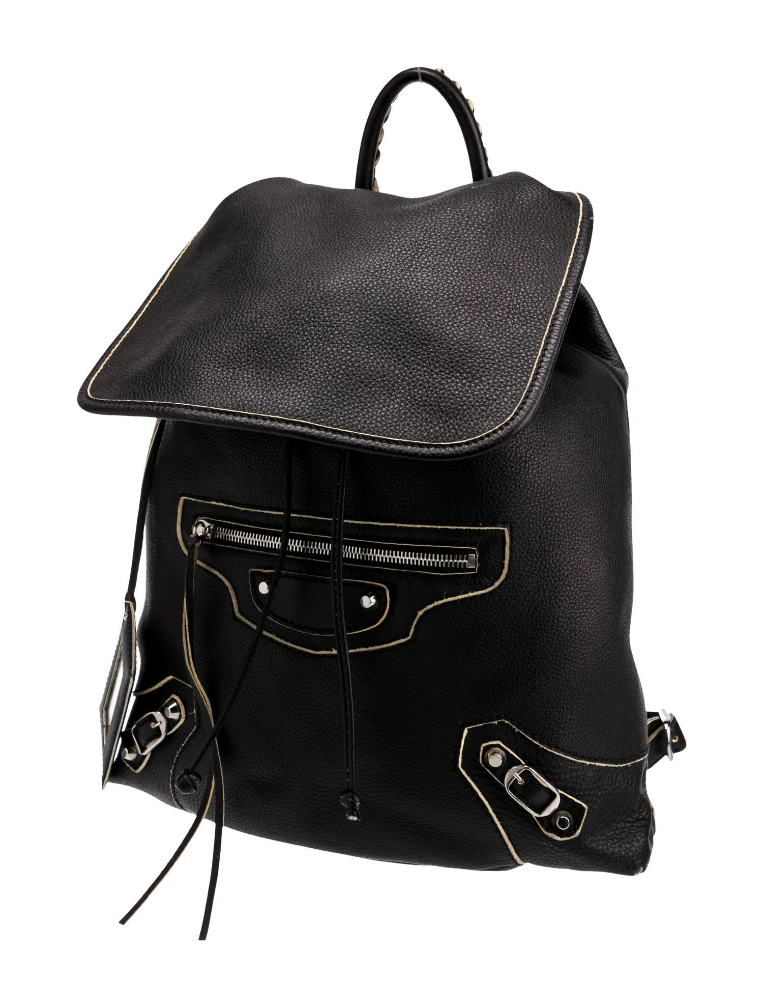 Balenciaga Leather Motocross Classic Traveler