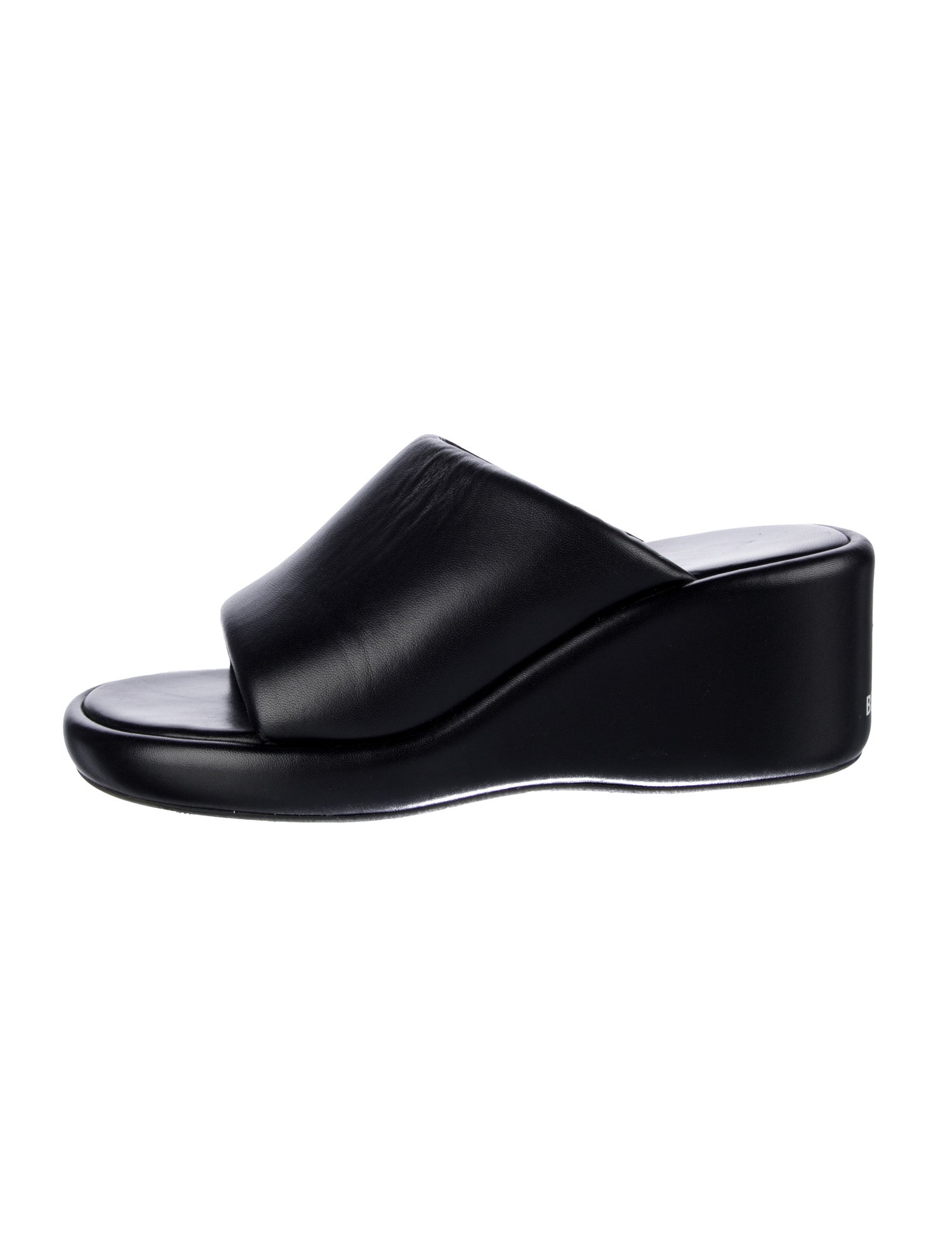 Balenciaga Leather Slides