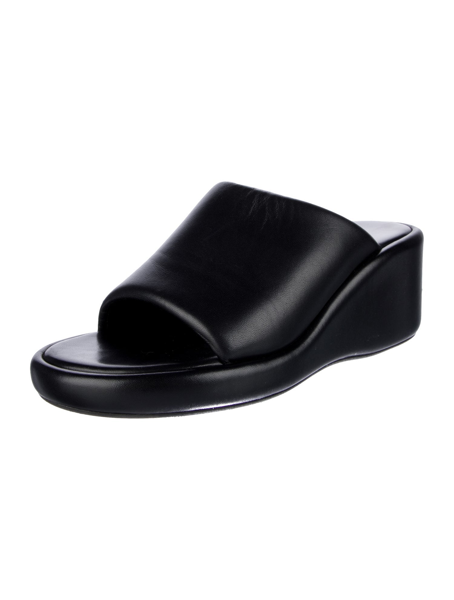 Balenciaga Leather Slides