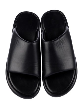 Balenciaga Leather Slides