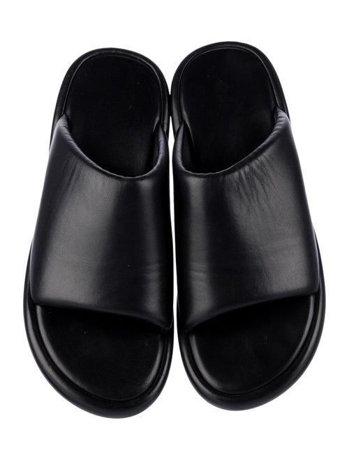 Balenciaga Leather Slides
