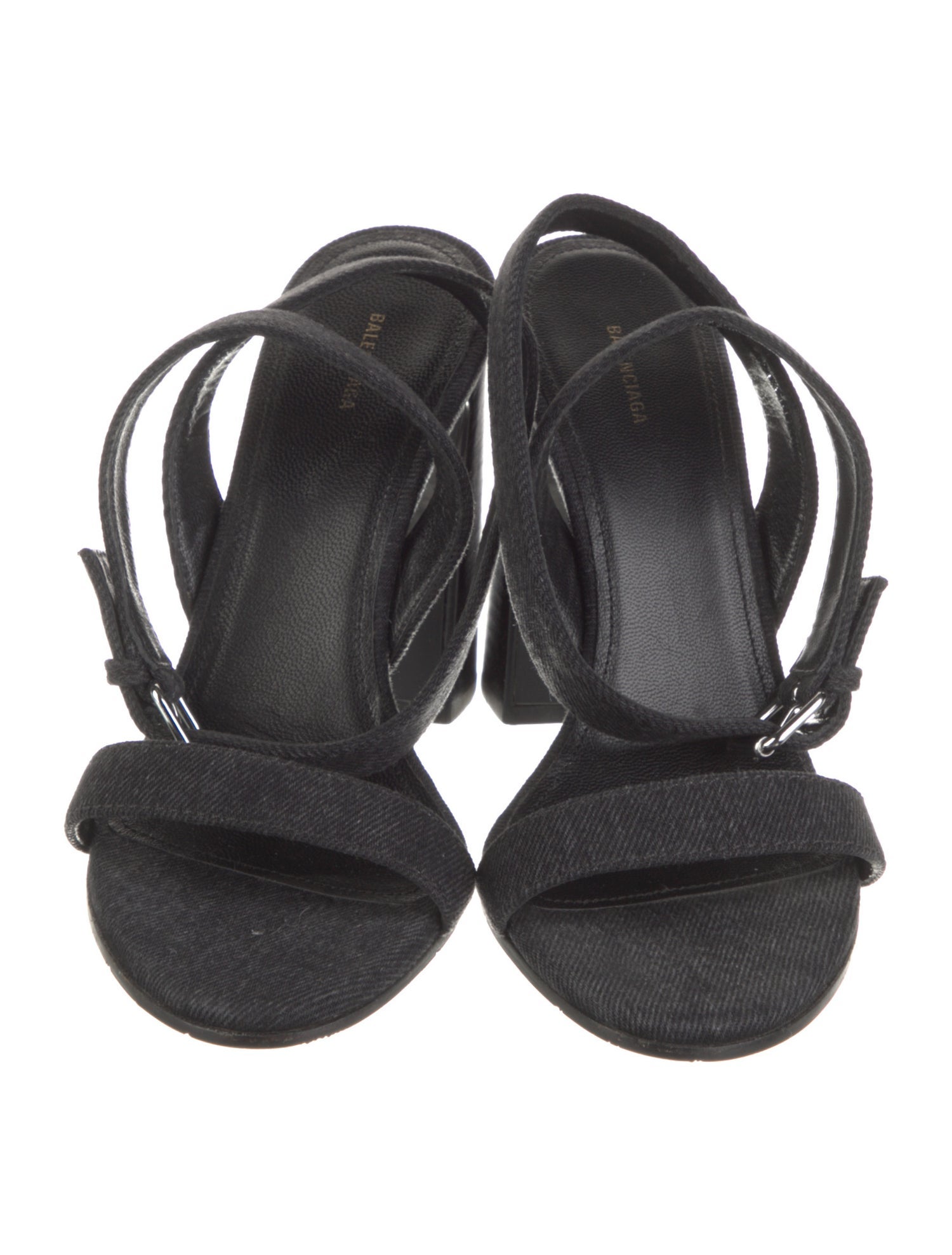 Balenciaga Denim Sandals