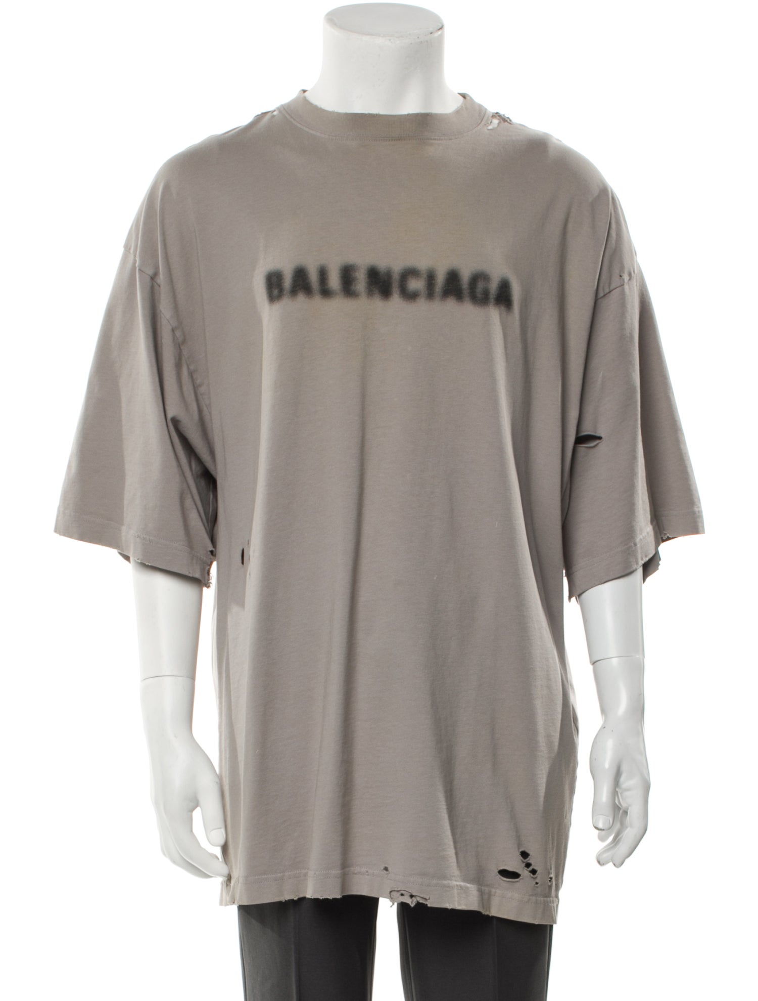 Balenciaga 2023 Graphic Print T-Shirt - Neutrals T-Shirts
