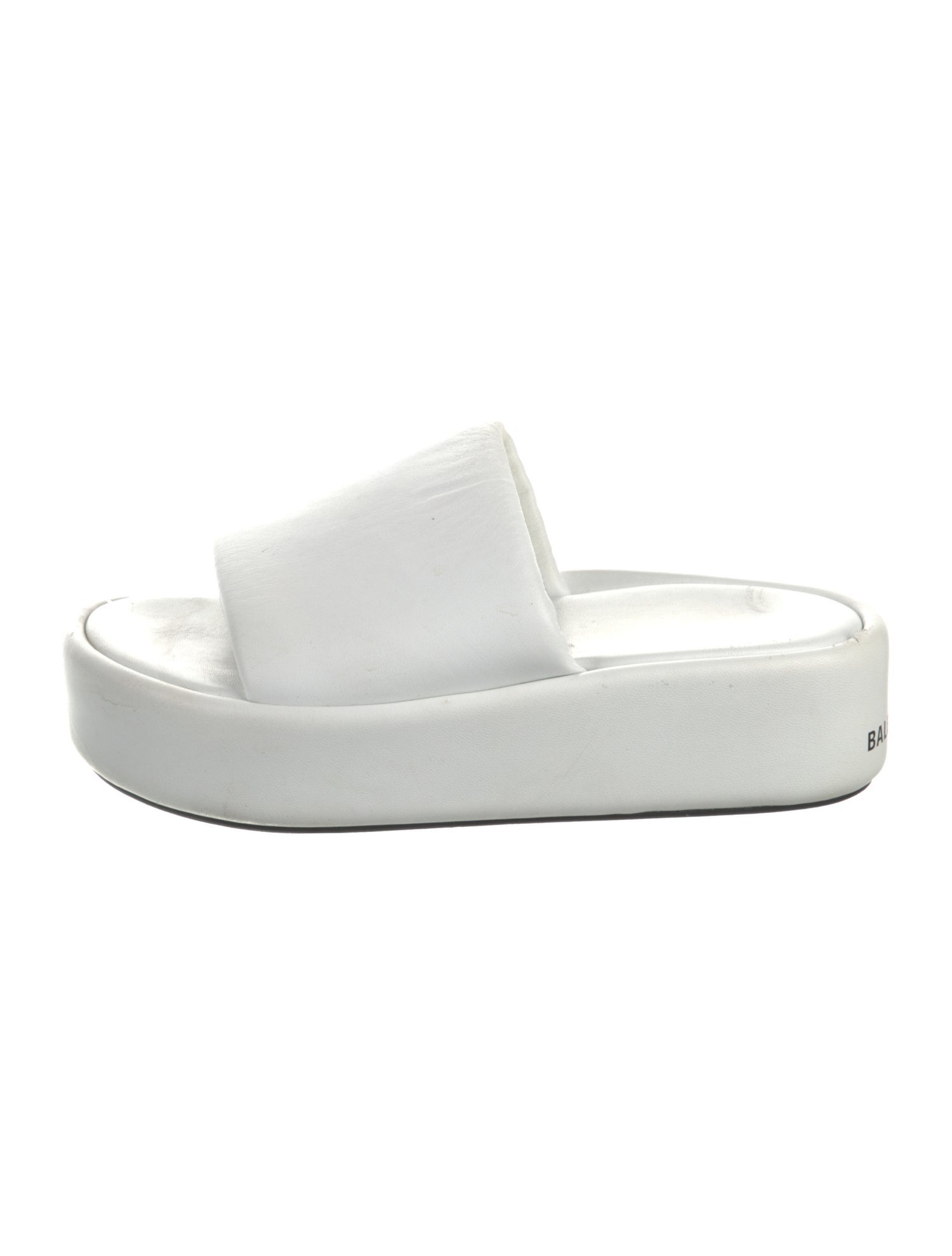 Balenciaga Leather Slides