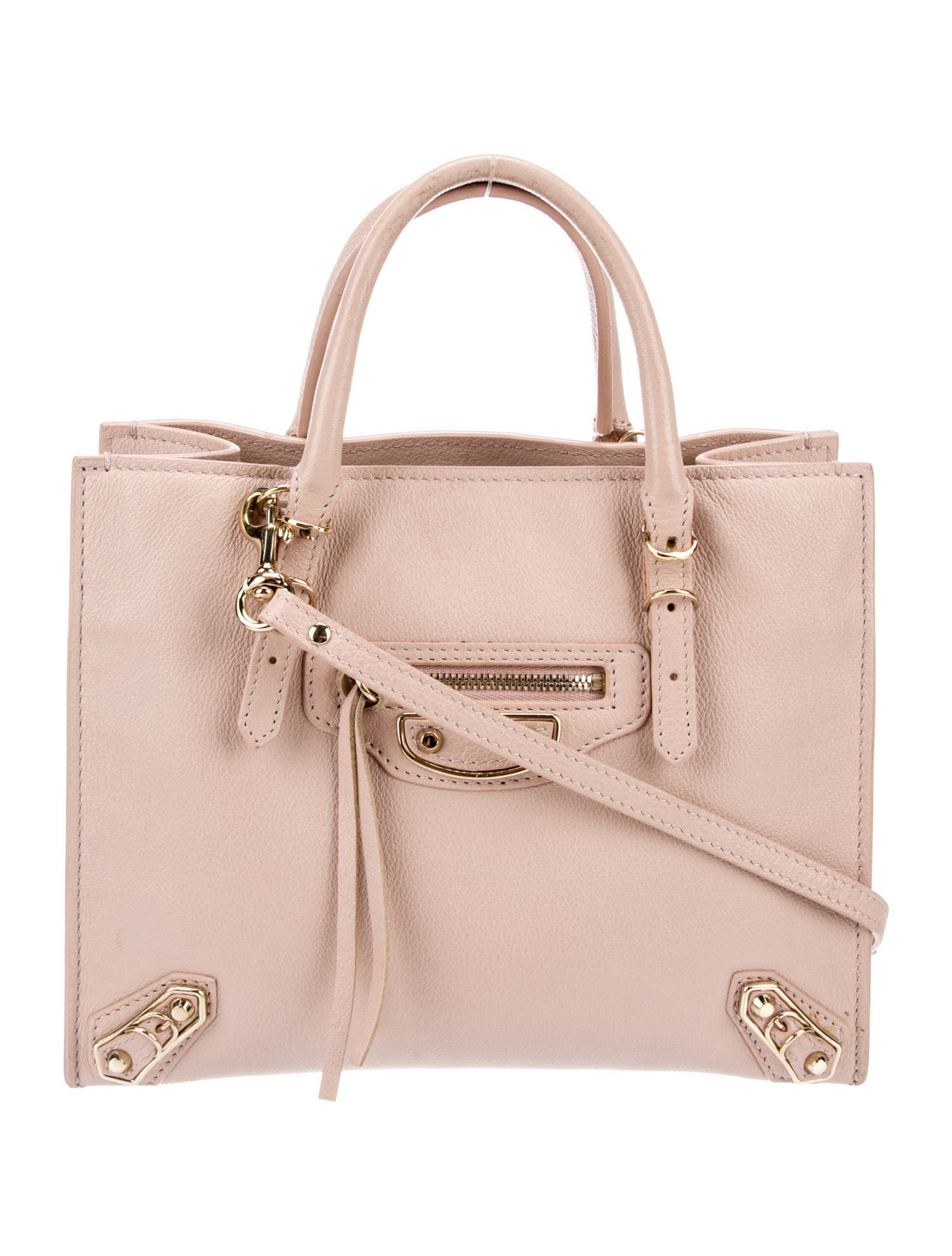 Balenciaga Leather Motocross City Metallic Edge