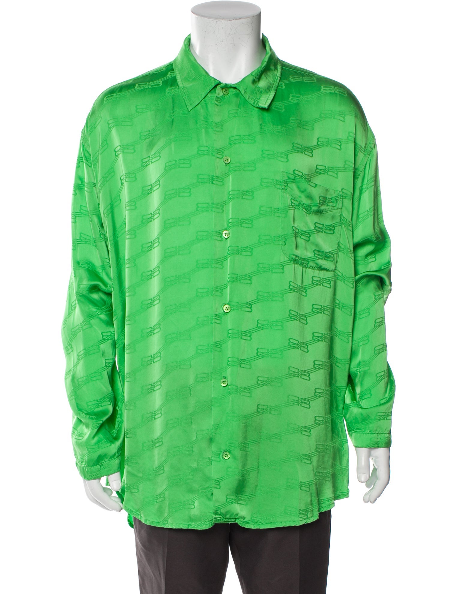 Balenciaga 2022 BB Monogram Shirt