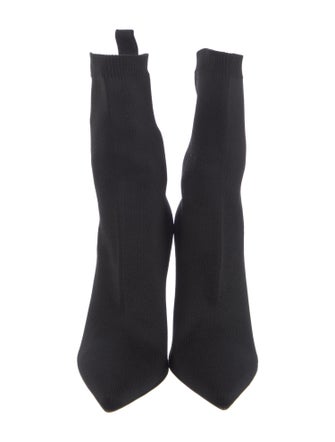 Balmain Signature Logo Sock Boots