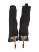Balmain Signature Logo Sock Boots