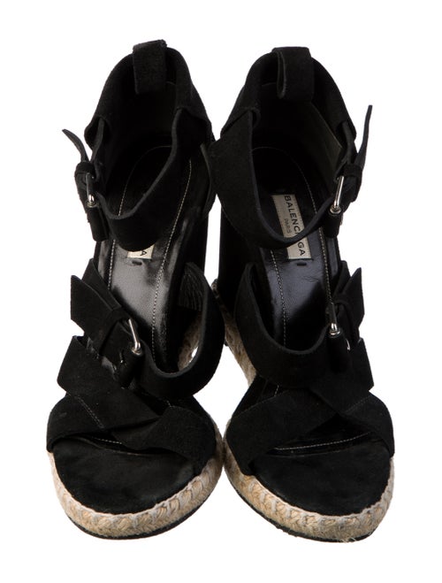 Balenciaga Suede Espadrilles