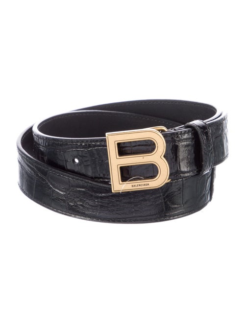 Balenciaga Skinny Leather Belt Kit