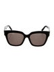Balenciaga Square Tinted Sunglasses