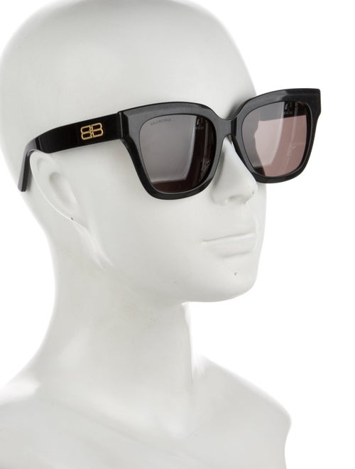 Balenciaga Square Tinted Sunglasses