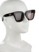 Balenciaga Square Tinted Sunglasses