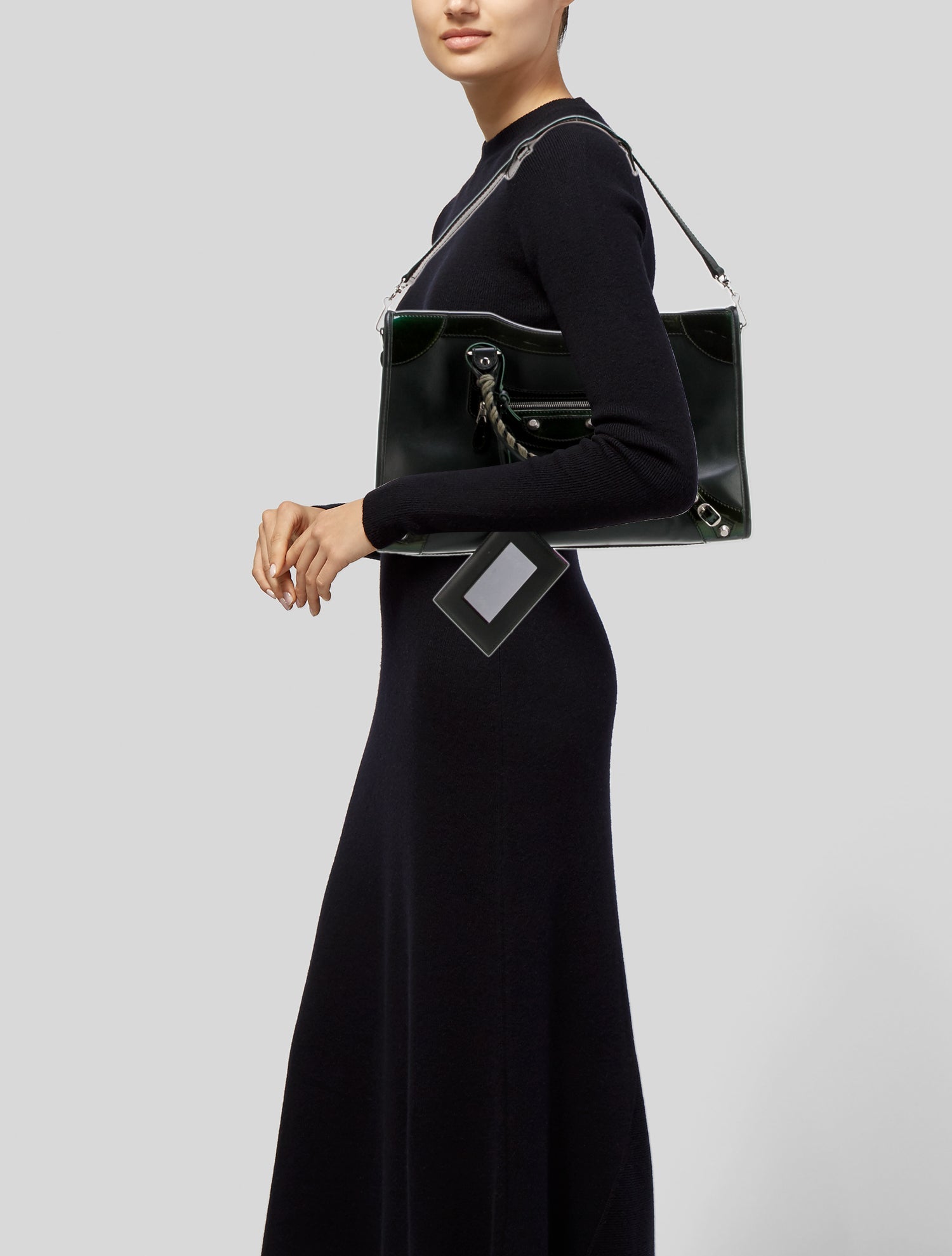 Balenciaga Leather Motocross City Giant