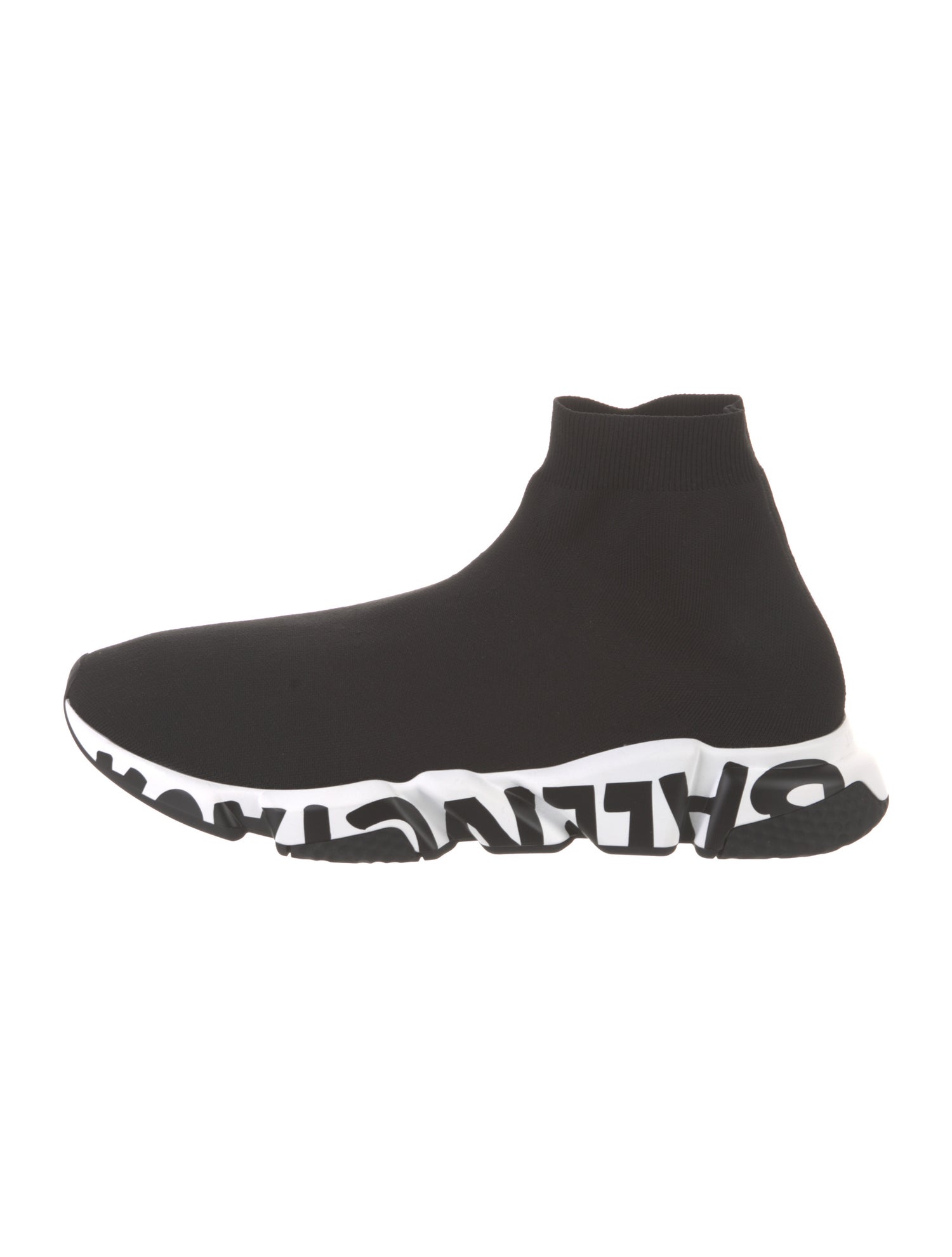 Balenciaga Graffiti Speed Trainer Sock Sneakers w/ Tags