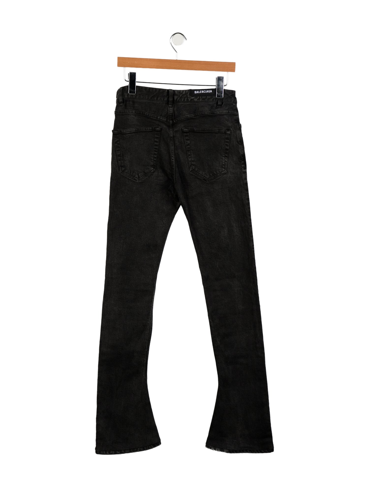 Balenciaga 2020 Wide Leg Jeans