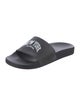 Balenciaga Rubber Graphic Print Slides