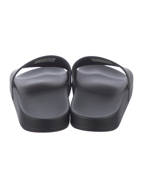 Balenciaga Rubber Graphic Print Slides