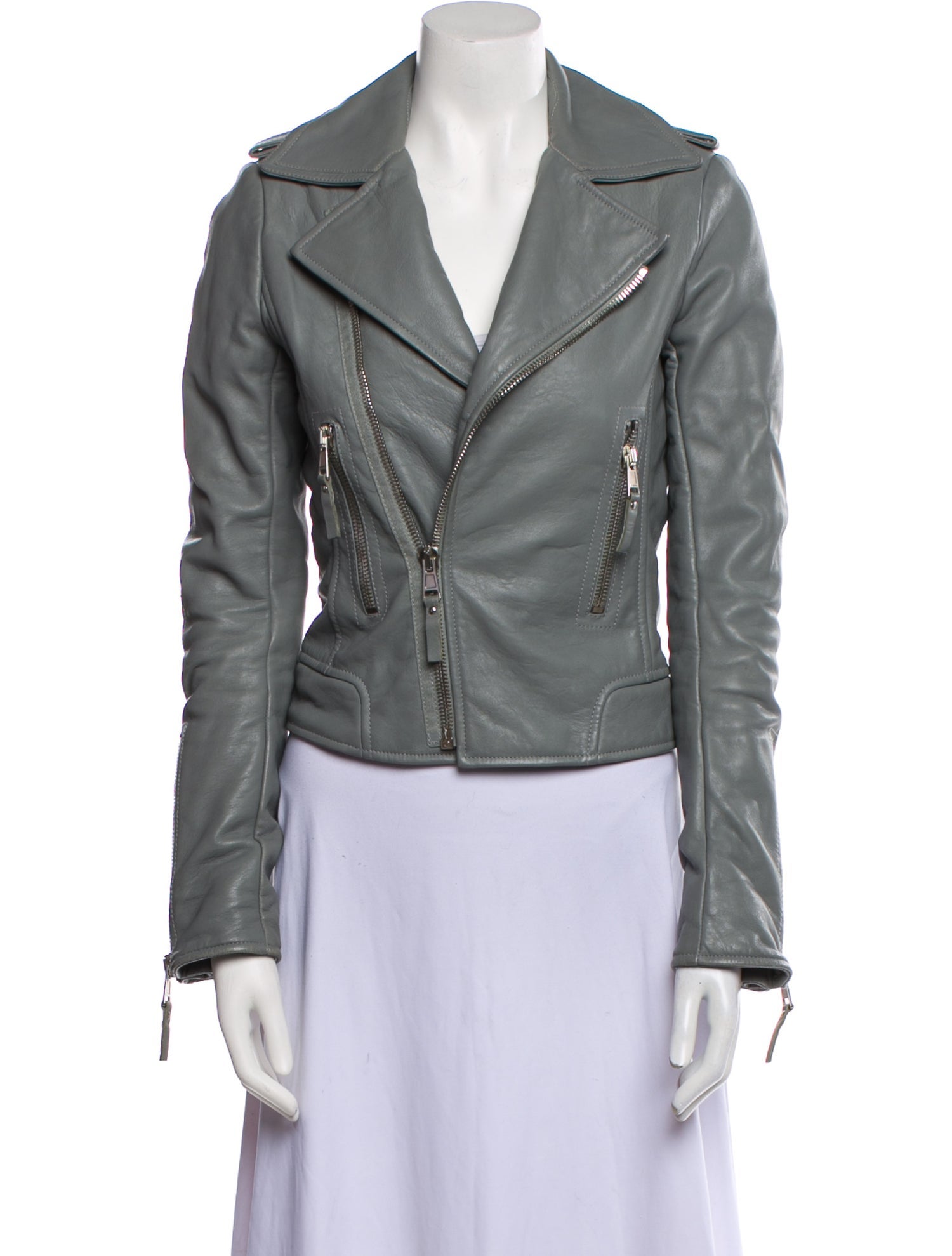 Balenciaga 2014 Leather Biker Jacket