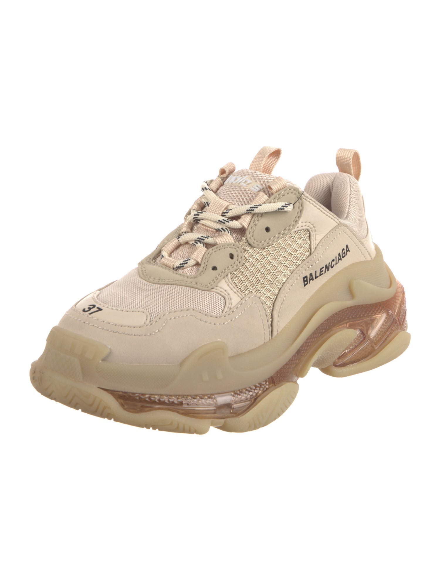 Balenciaga Triple S 'Clear Sole' Chunky Sneakers