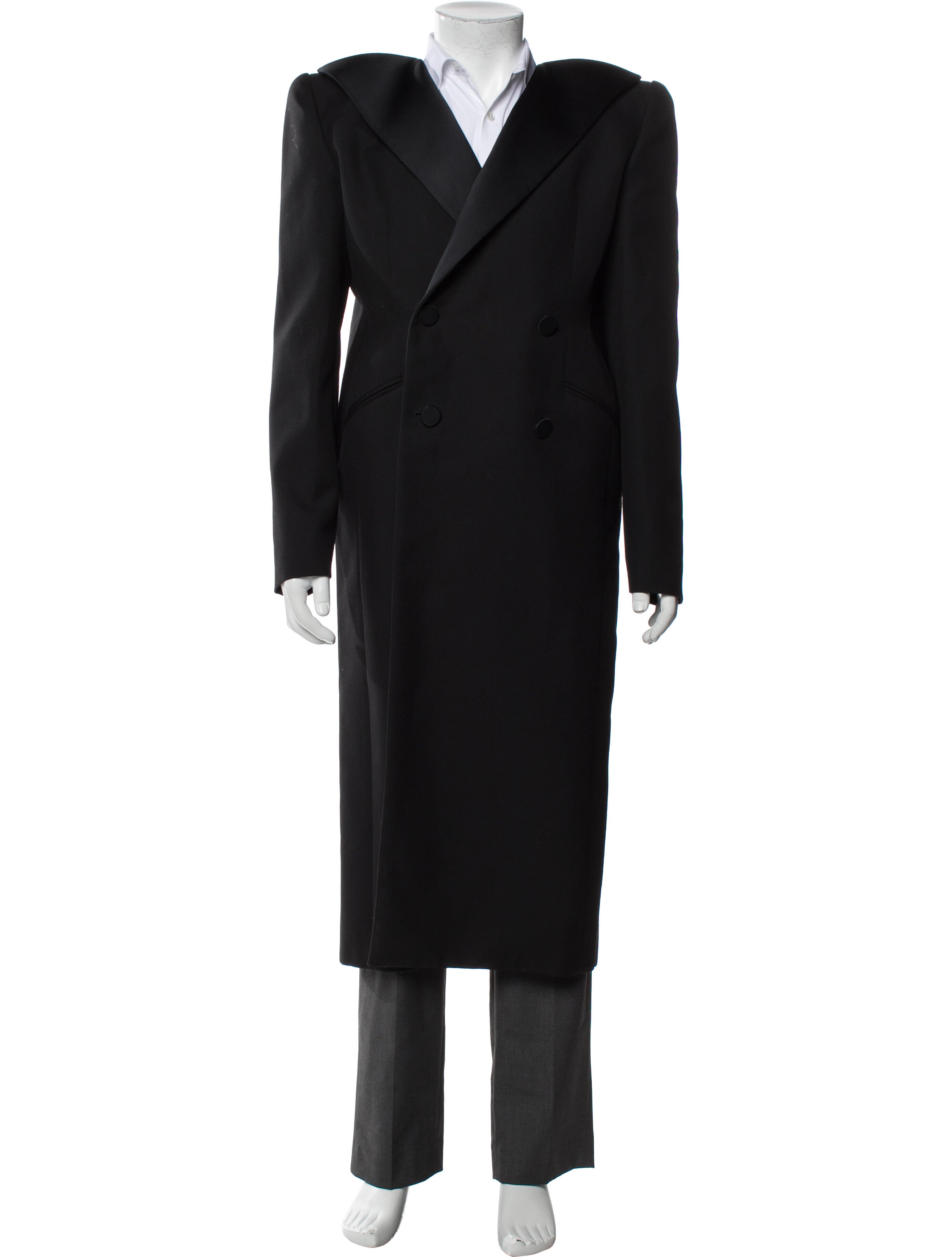Balenciaga 2020 Wool Overcoat