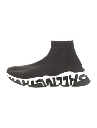 Balenciaga Speed Trainer 'Graffiti' Sock Sneakers